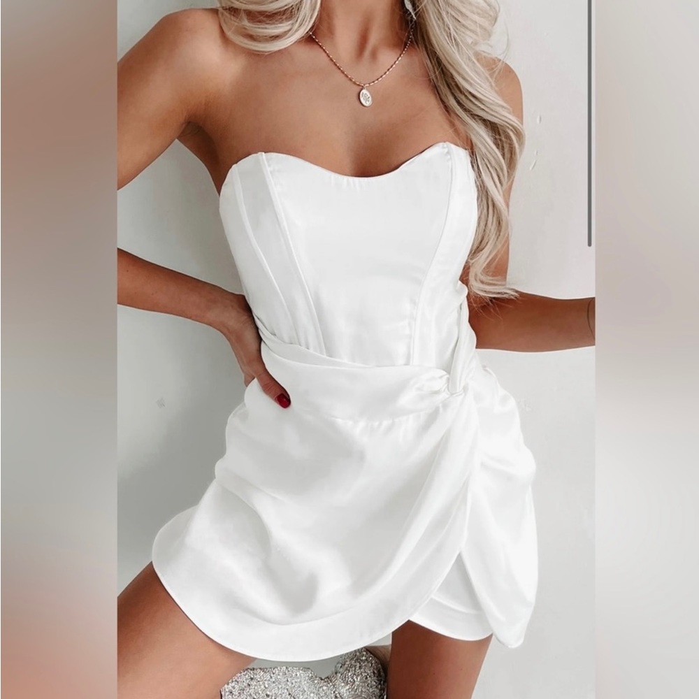 Nana Macs satin dress